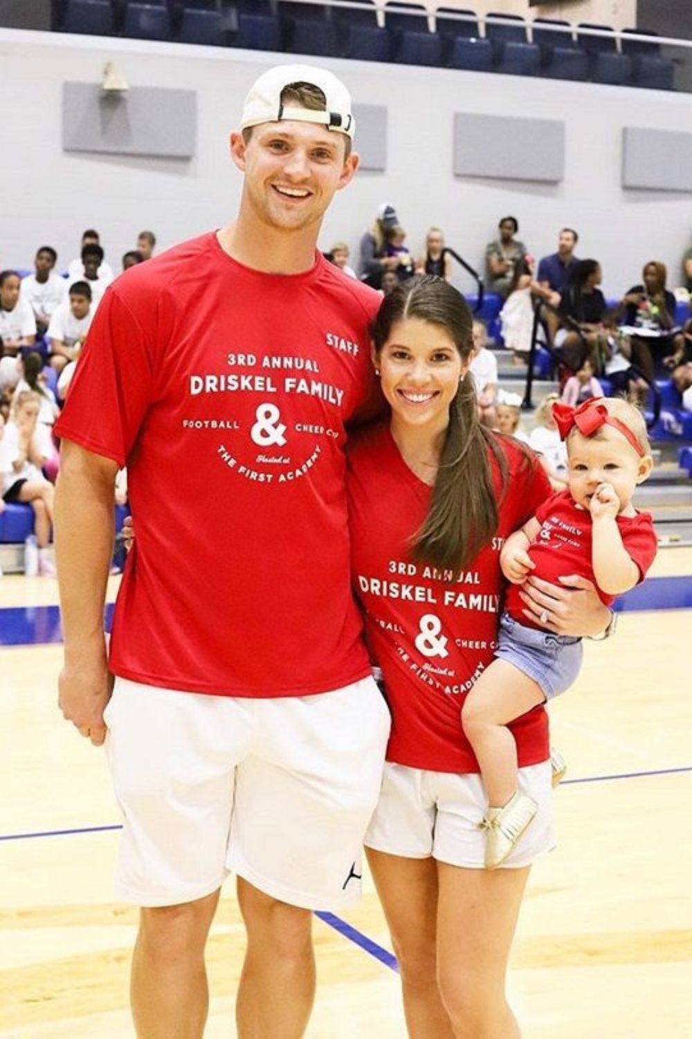Jeff Driskel's Wife Tarin Moses and Their Child
