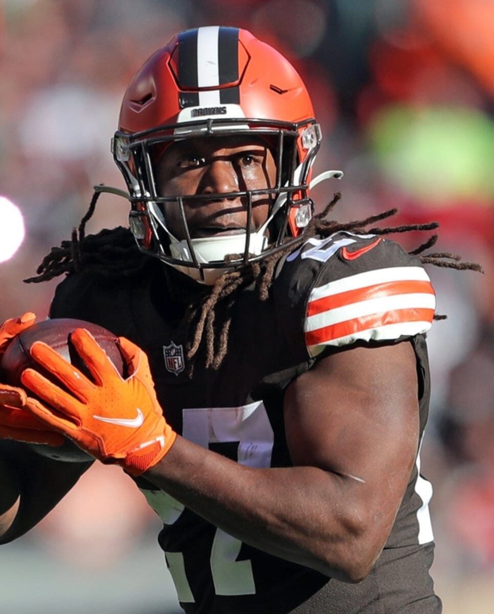 Kareem Hunt with the Cleveland Browns (Source: Sports Illustrated)