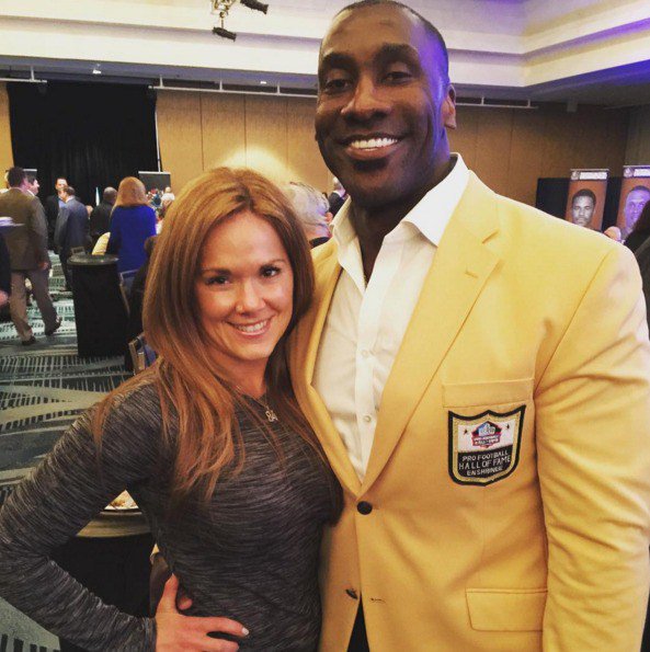 Katy With Her Then-Fiance Shannon Sharpe