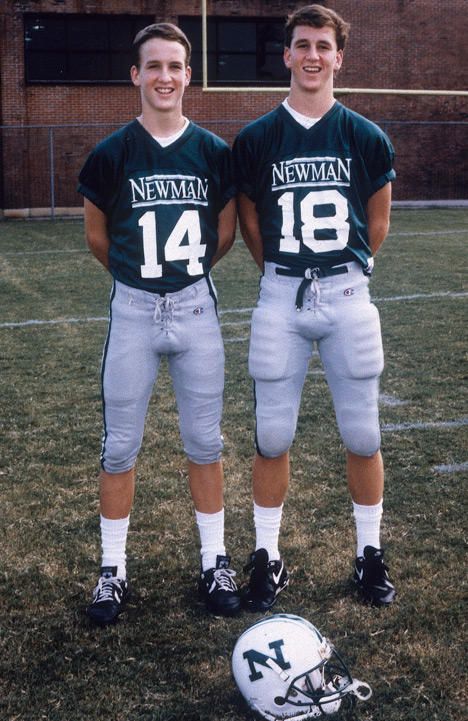 Peyton Manning and Cooper Manning For Newman 