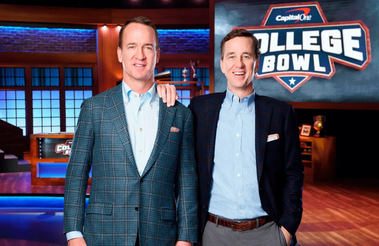 Peyton Manning and Cooper Manning Hosting The College Bowl