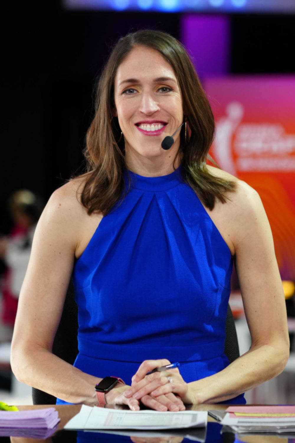 Rebecca Lobo While Working For ESPN 