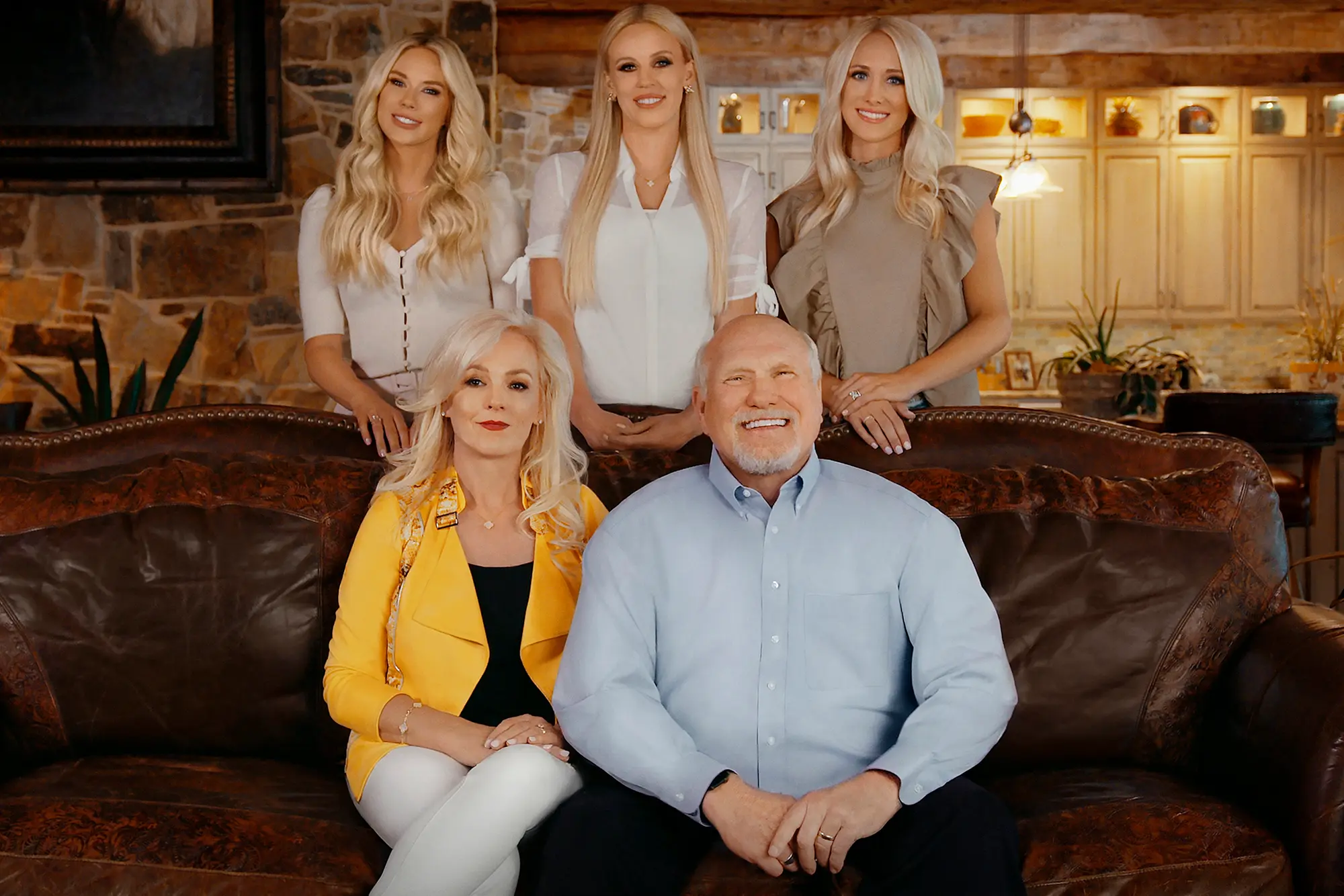 Terry Bradshaw With His Family