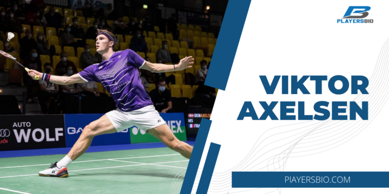 Viktor Axelsen Playing Badminton
