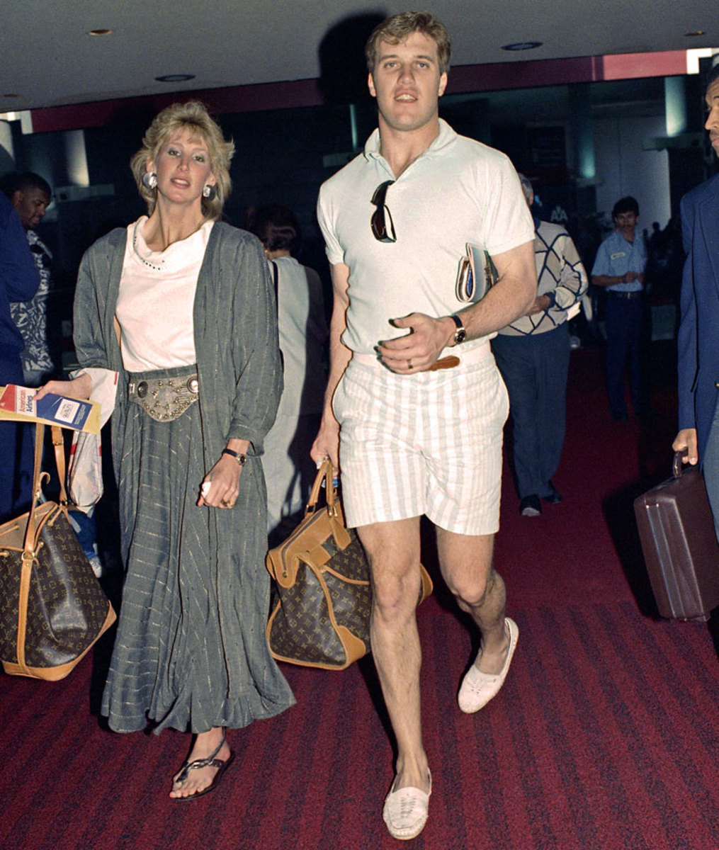 Janet Elway and John Elway