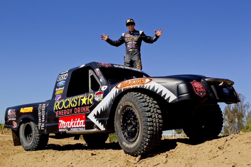 Brian Deegan Driving At The Rallycross X Games (Source: Racer X)