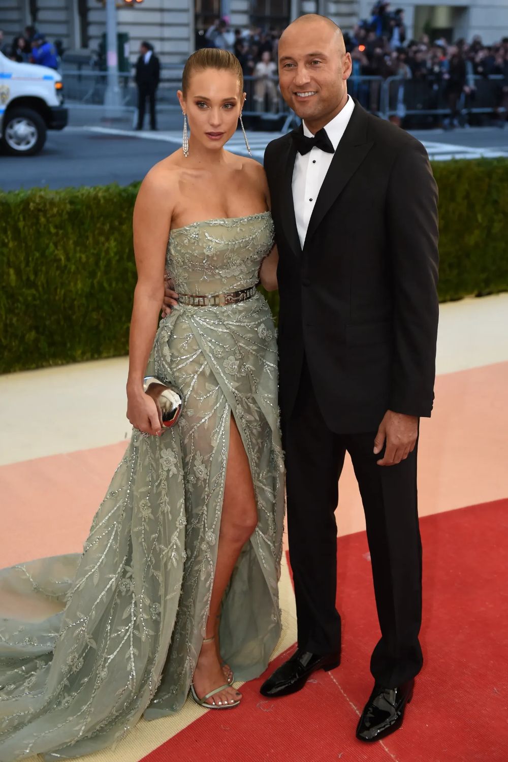 Derek Jeter And His Wife Hannah Jeter 