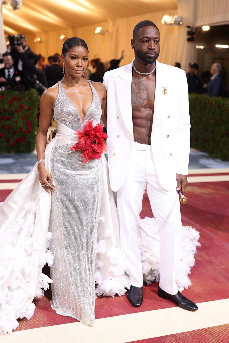 Gabrielle Union and Dwyane Wade At Met Ball