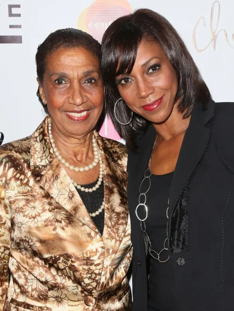 Holly Peete With Her Mother Dolores