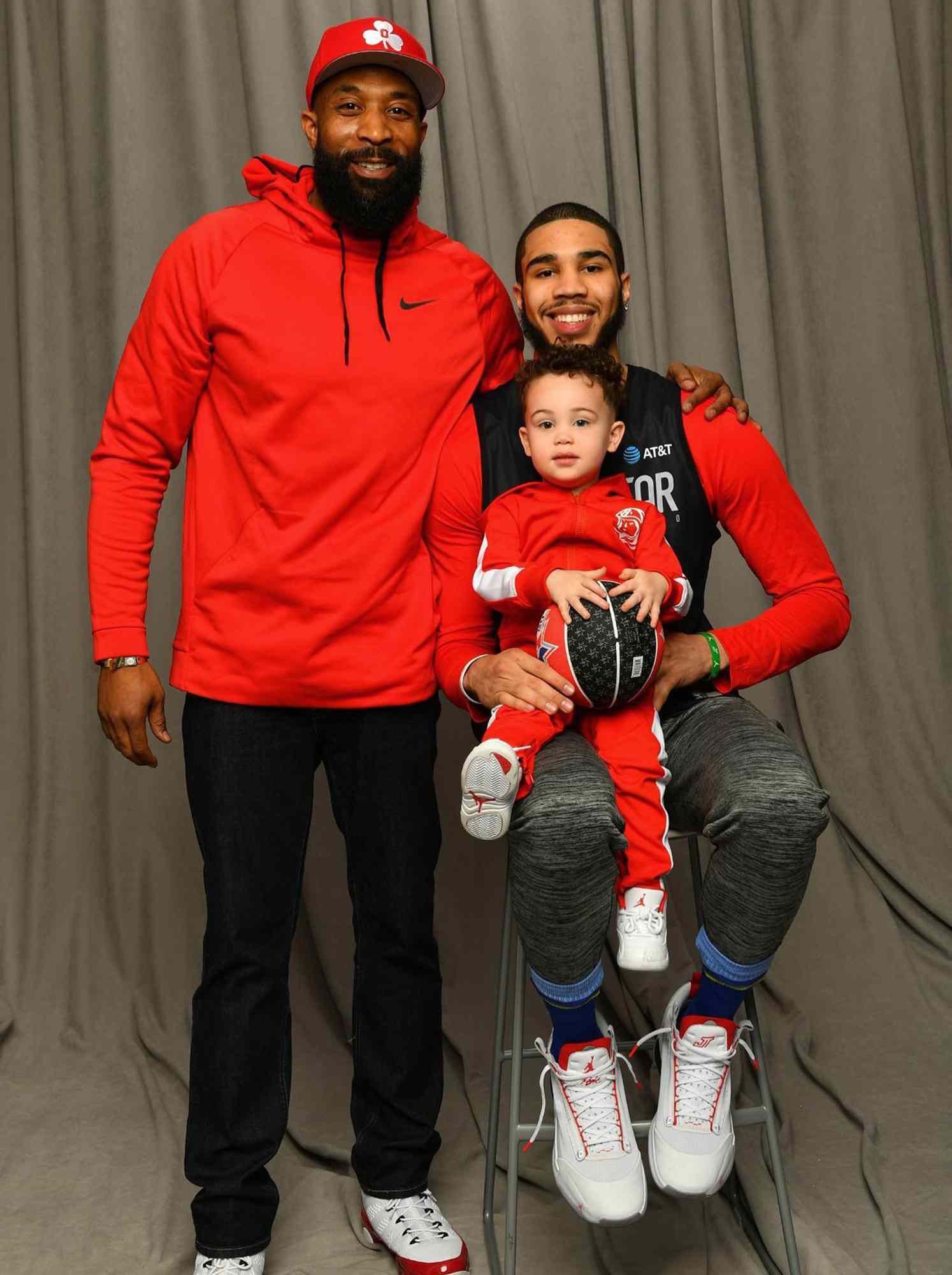 Jayson Tatum With His Father 