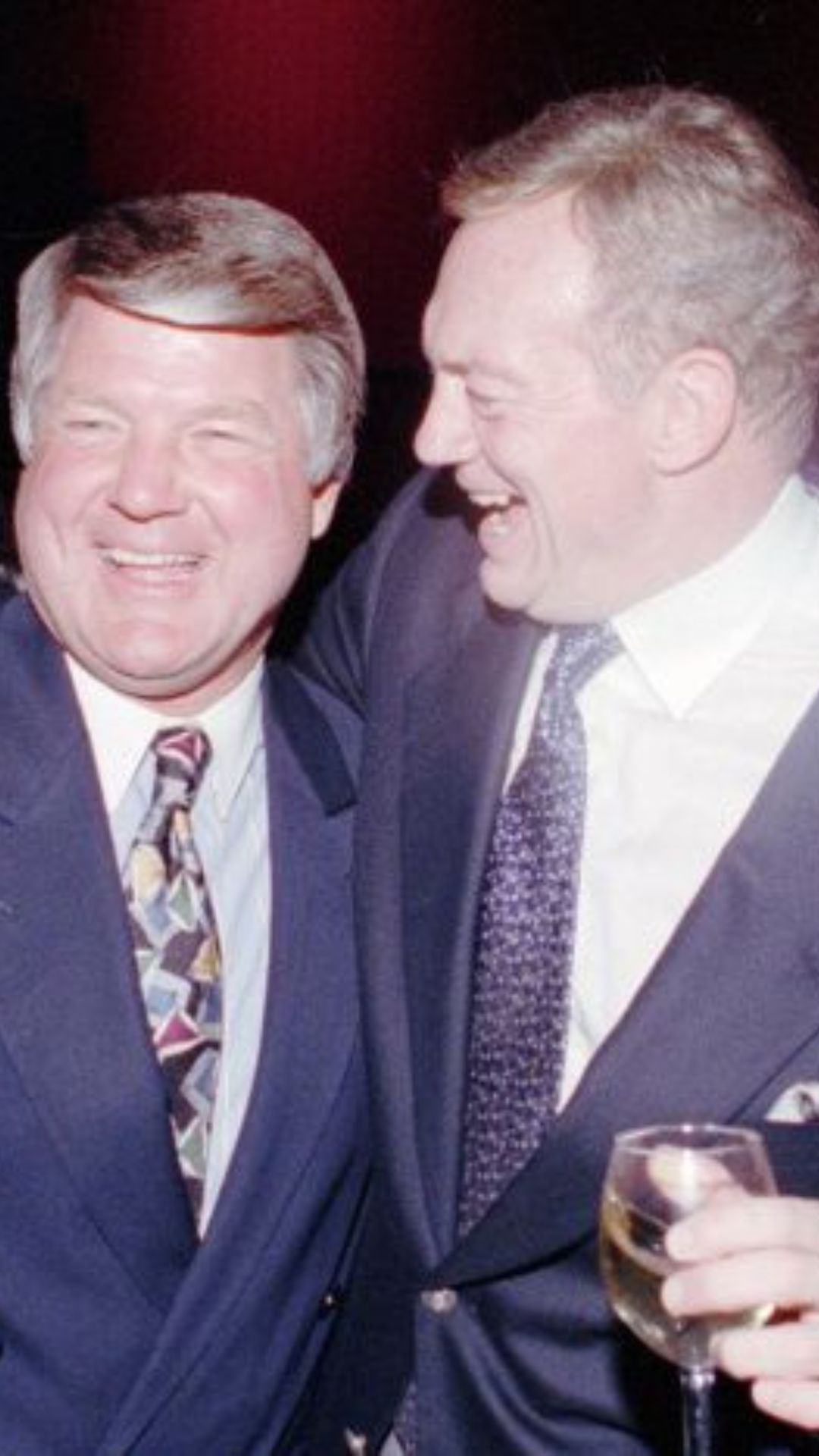 Jerry Jones And Jimmy Johnson (Source: Dallas Morning News)