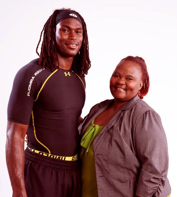 Julio Jones And His Mother