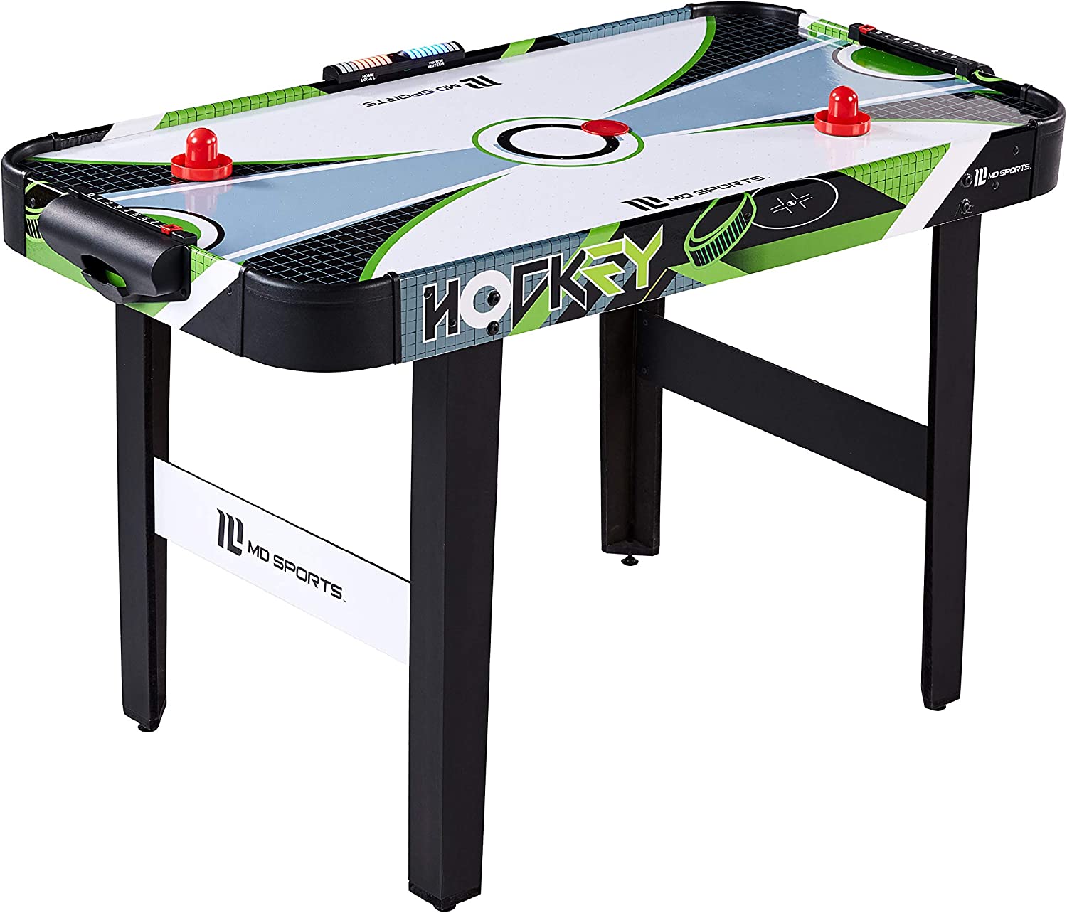 MD Sports 47-Inch Air Powered Hockey Table