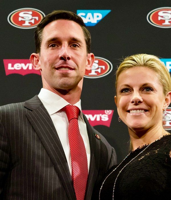 Mandy With Her Husband Kyle Shanahan