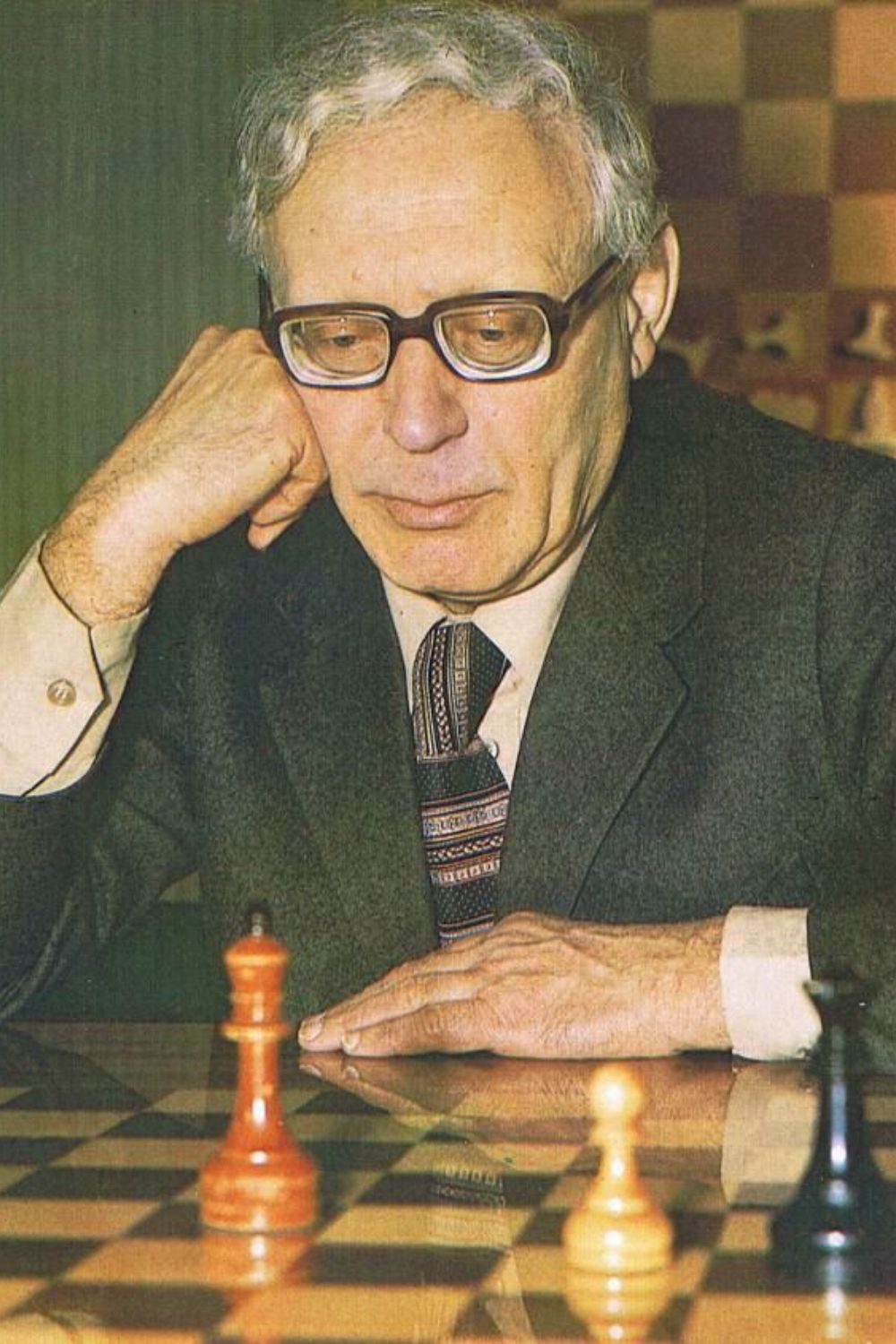 Russian World Champion Mikhail Botvinnik