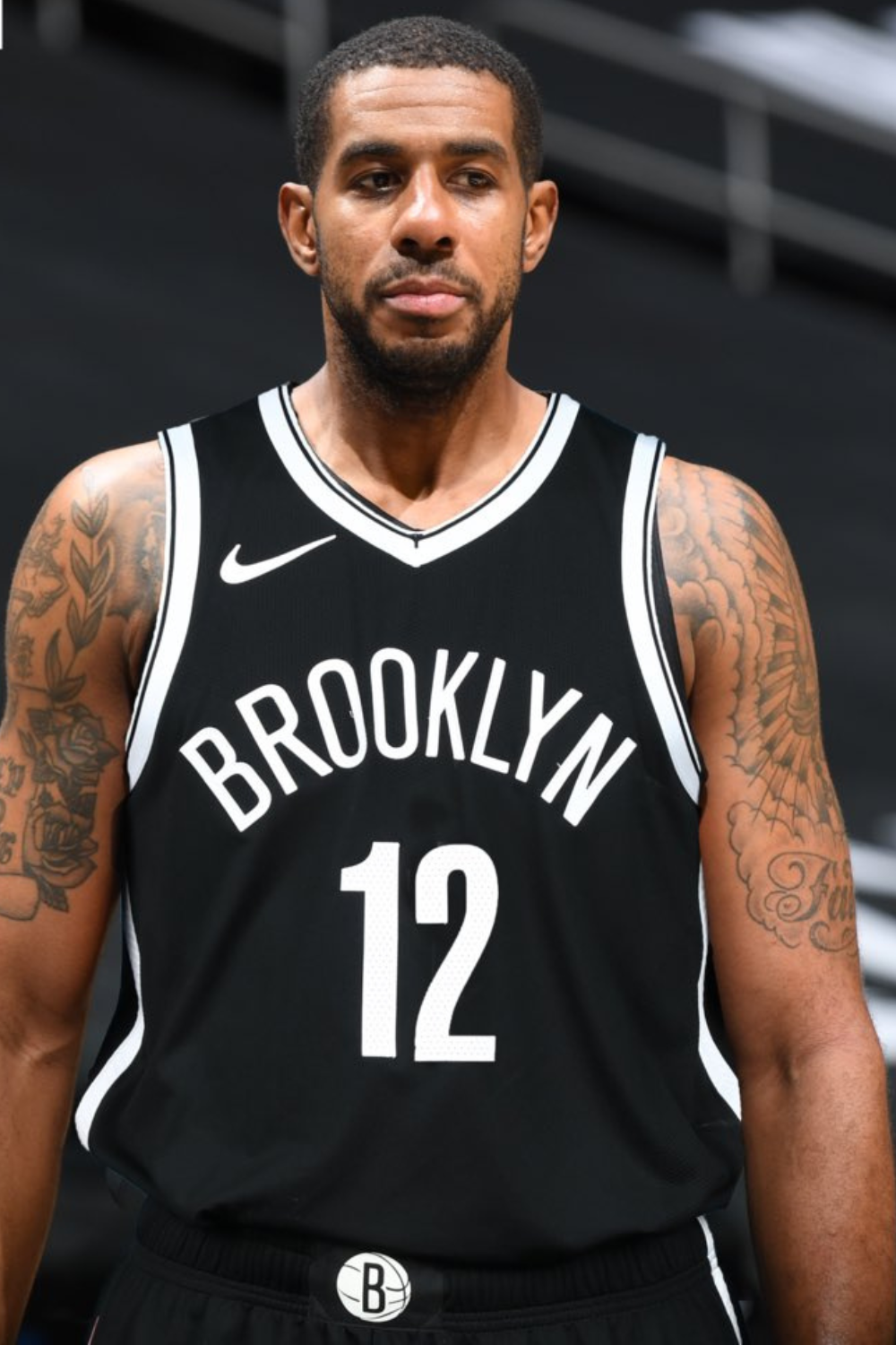 LaMarcus Aldridge In The Nets Jersey