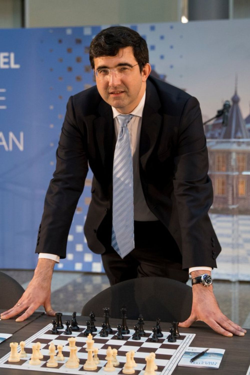 Russian Chess Champion Vladimir Kramnik