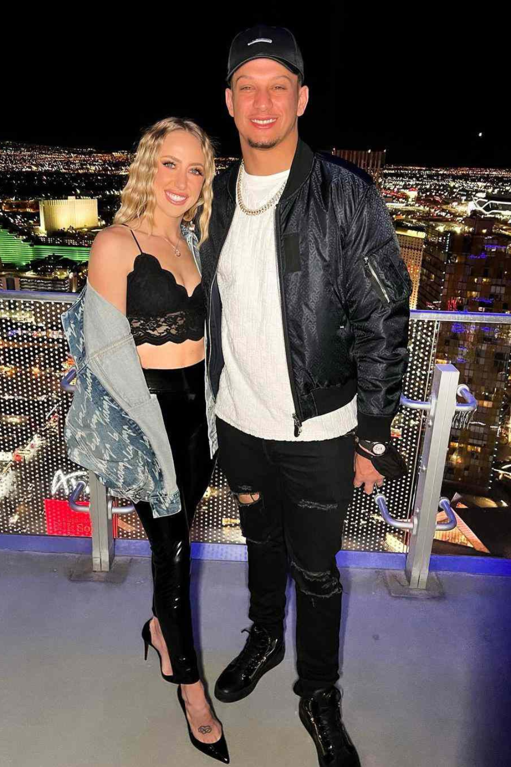 Brittany With Her Husband Patrick Mahomes