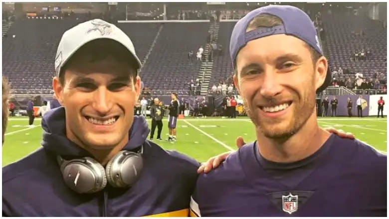 Kirk Cousins With His Brother Kyle