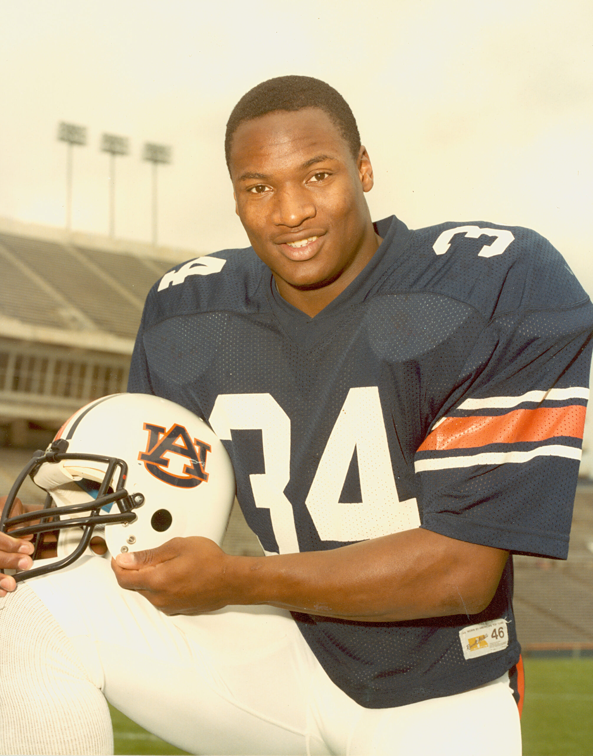 Bo While Playing For The Auburn University 