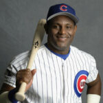 Sosa Posing With The Baseball Bat