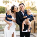 Allison With Her Husband And Children