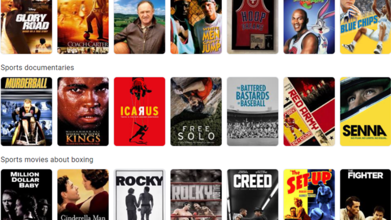 Best Sports Movies of All Time