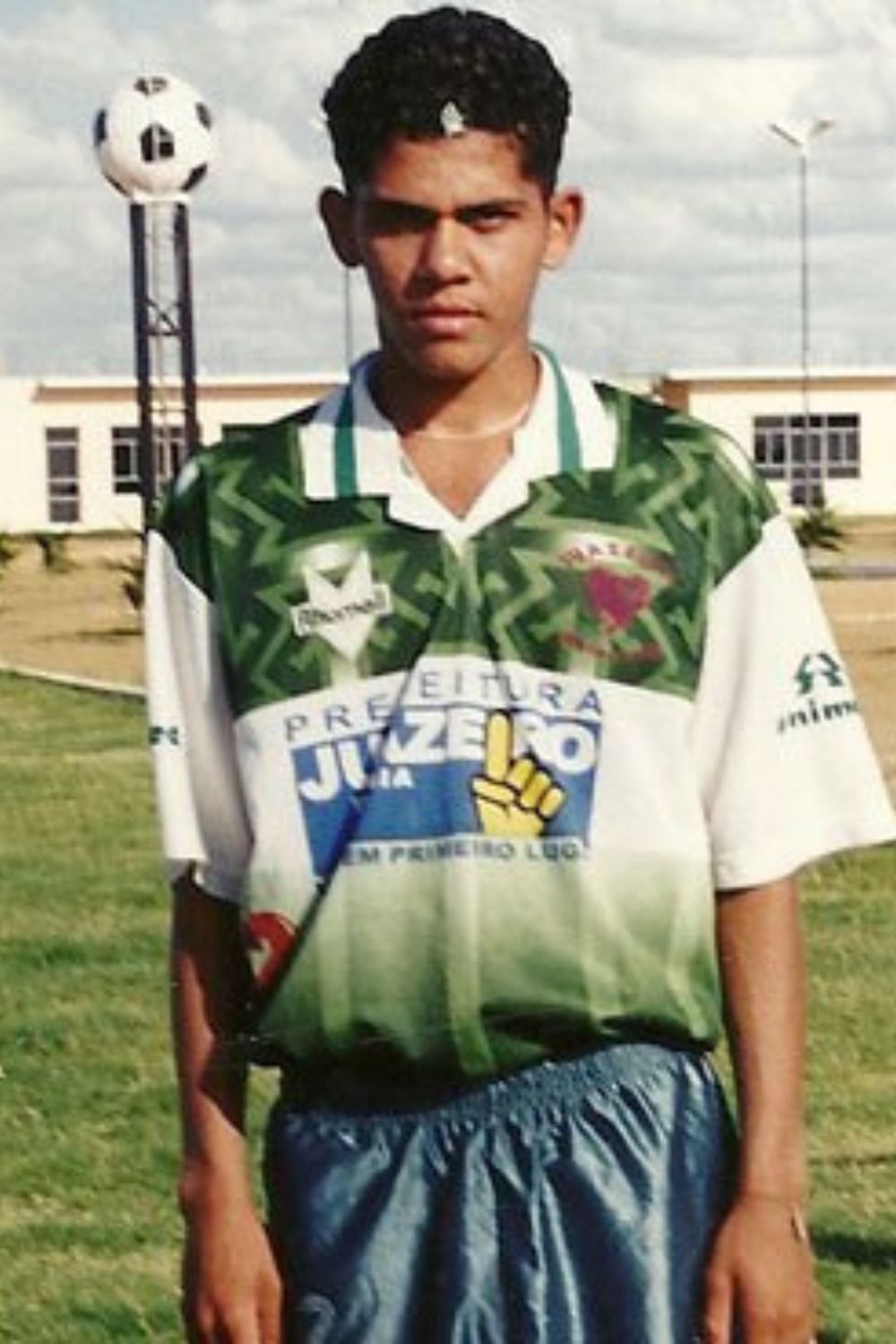 Dani Alves At His Young Age (Source Pinterest)