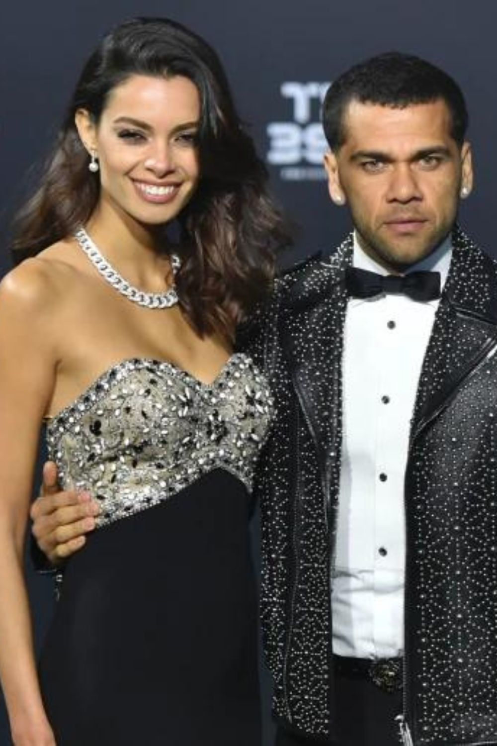 Dani Alves With Joana Sanz (Source Pinterest)