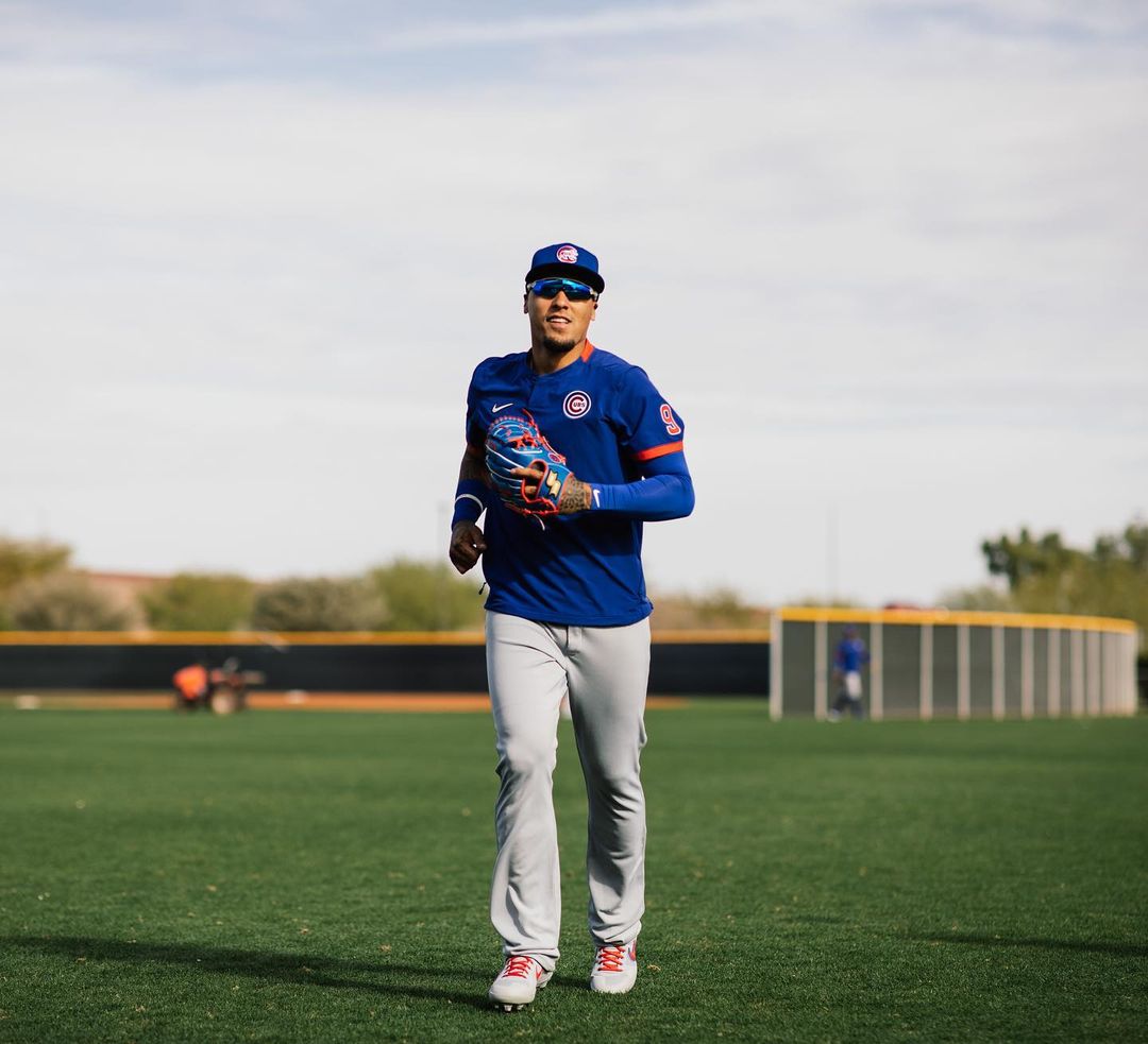 Javier Báez During Practise