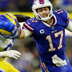 Josh Allen in action