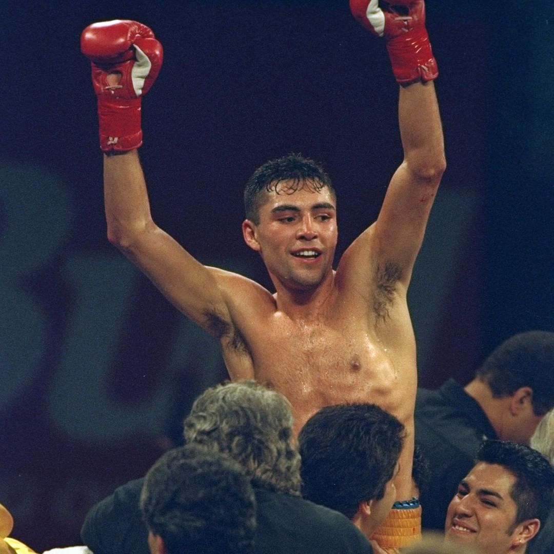 La Hoya During His Early Boxing Days