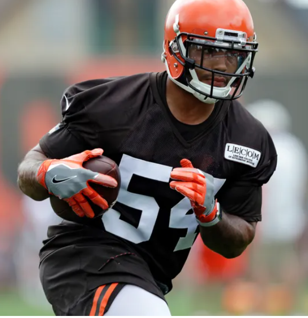 Kendricks with the Cleveland Browns