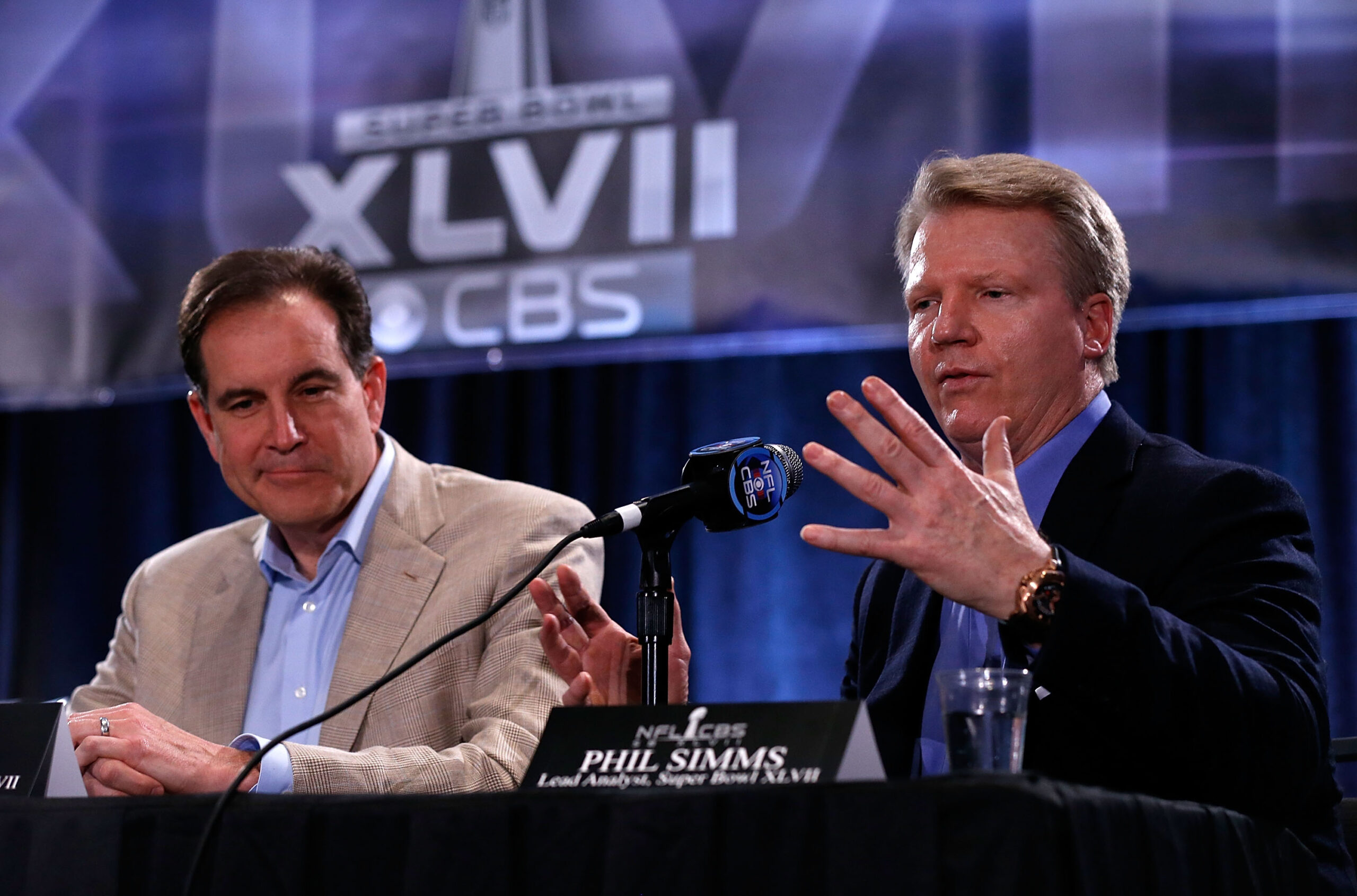 Phil Simms For CBS Network 