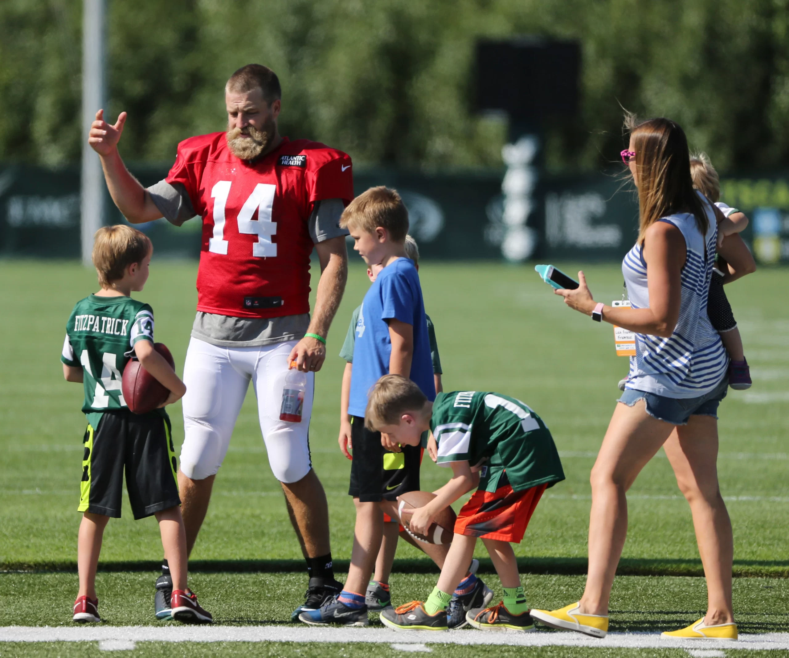 Ryan With His Family