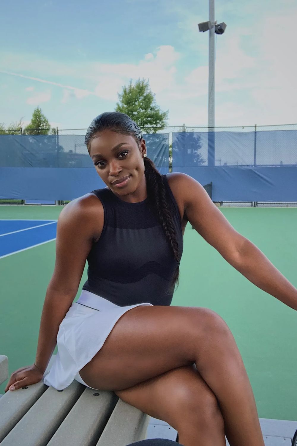 Beautiful Tennis Star Solane Stephens 