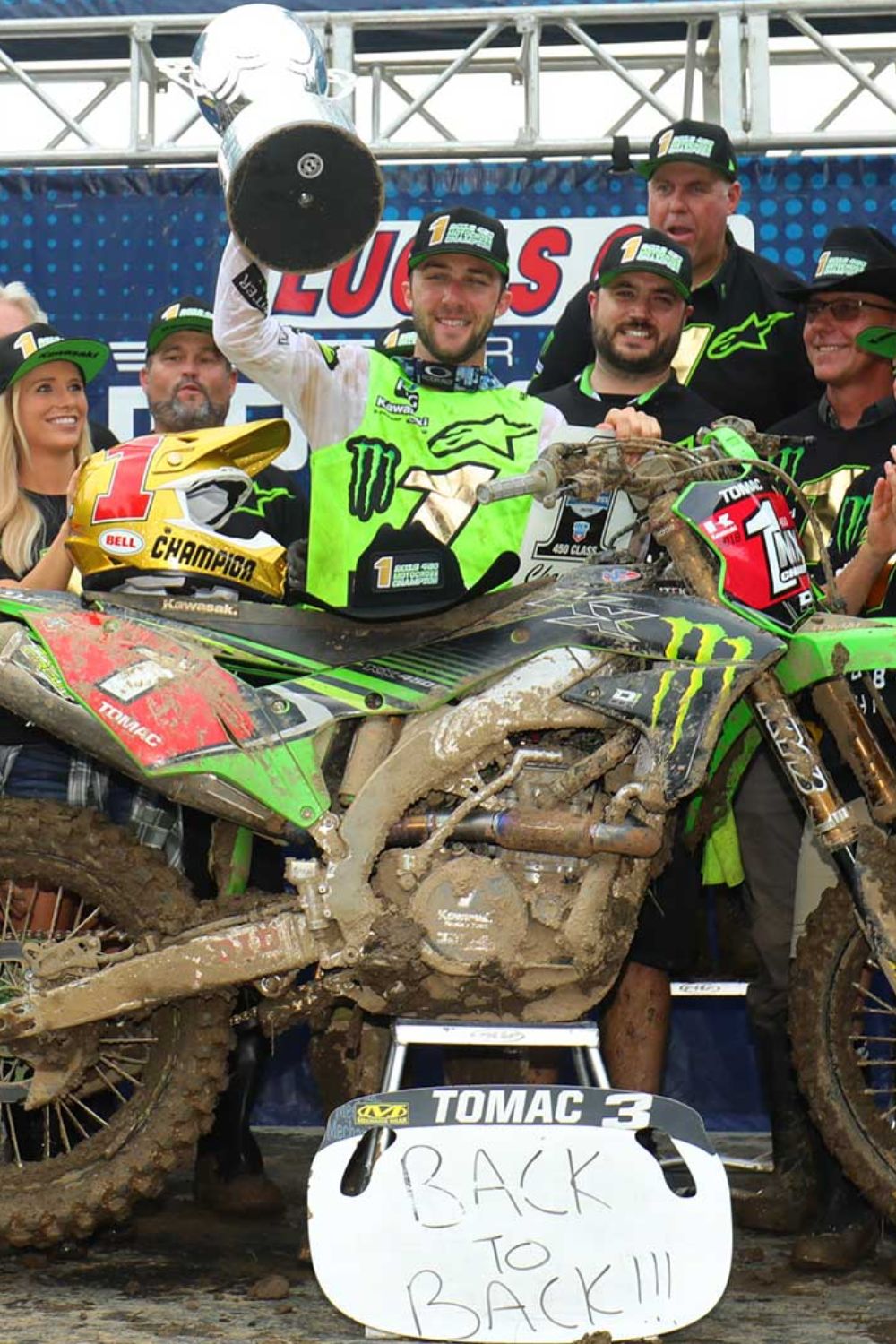 Tomac Wins 450 Title 