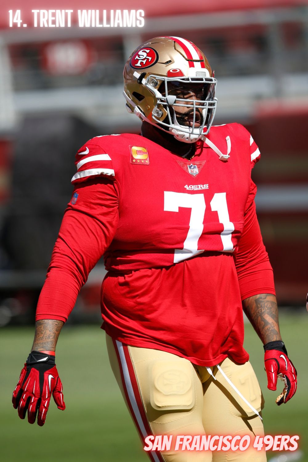 Trent Williams For San Francisco 49ers 