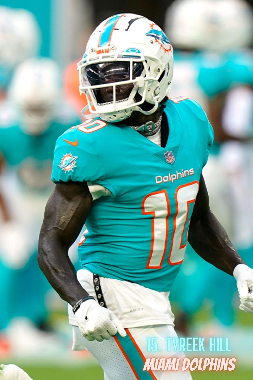 Tyreek Hill For Miami Dolphins 