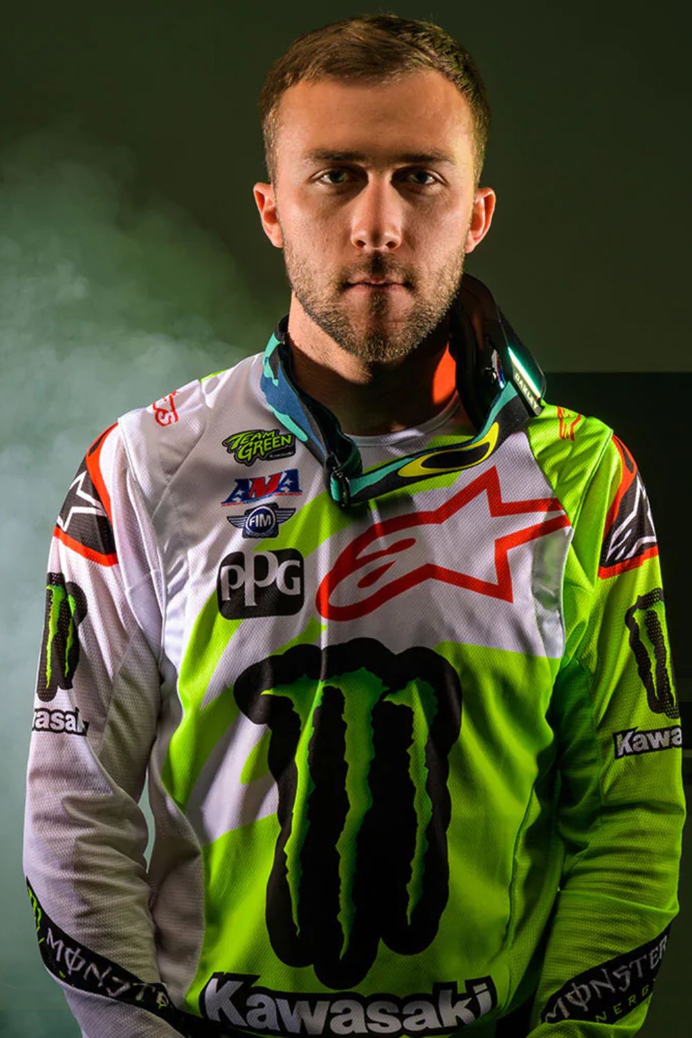 Eli Tomac In His Racing Gear