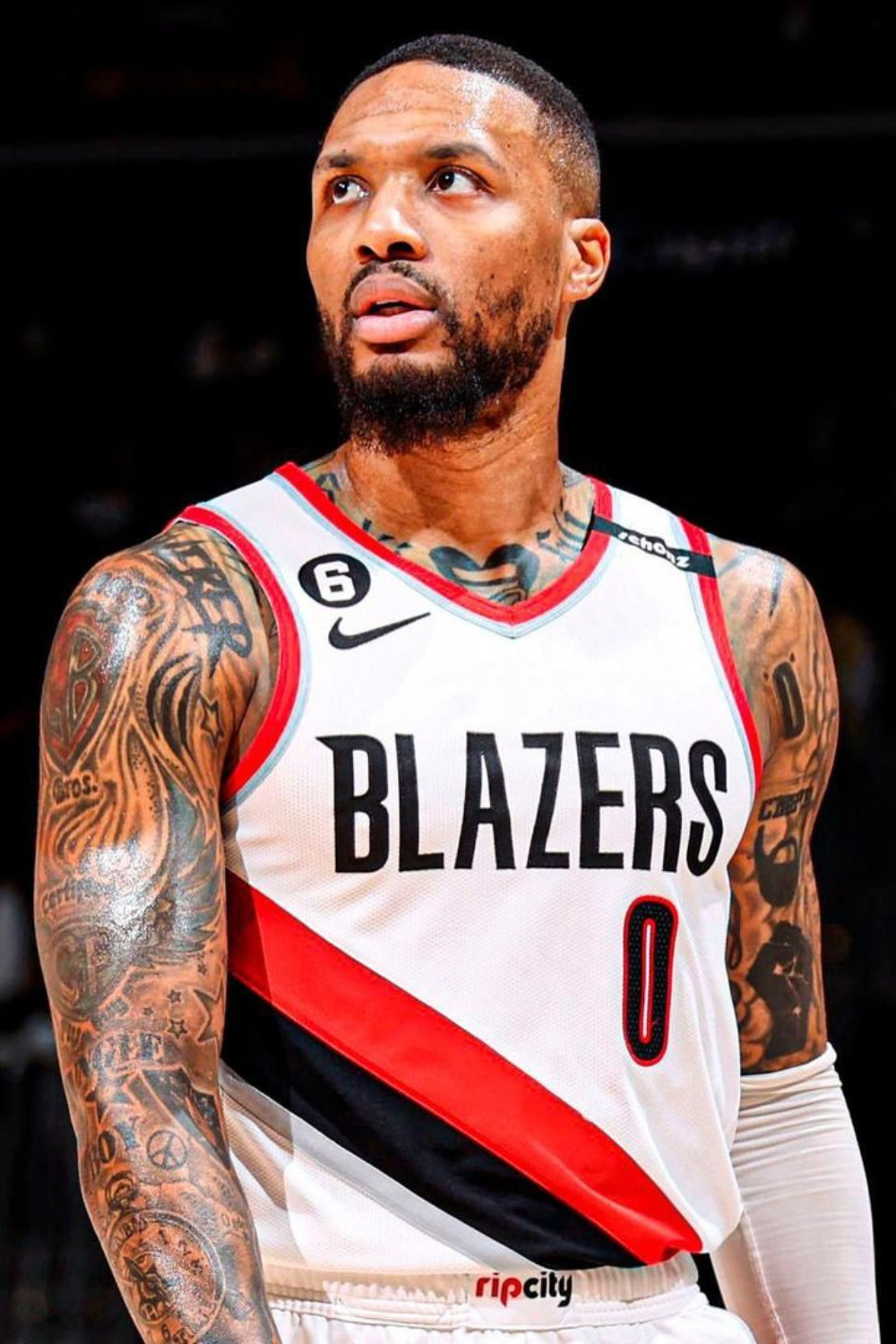 damian lillard haircut design