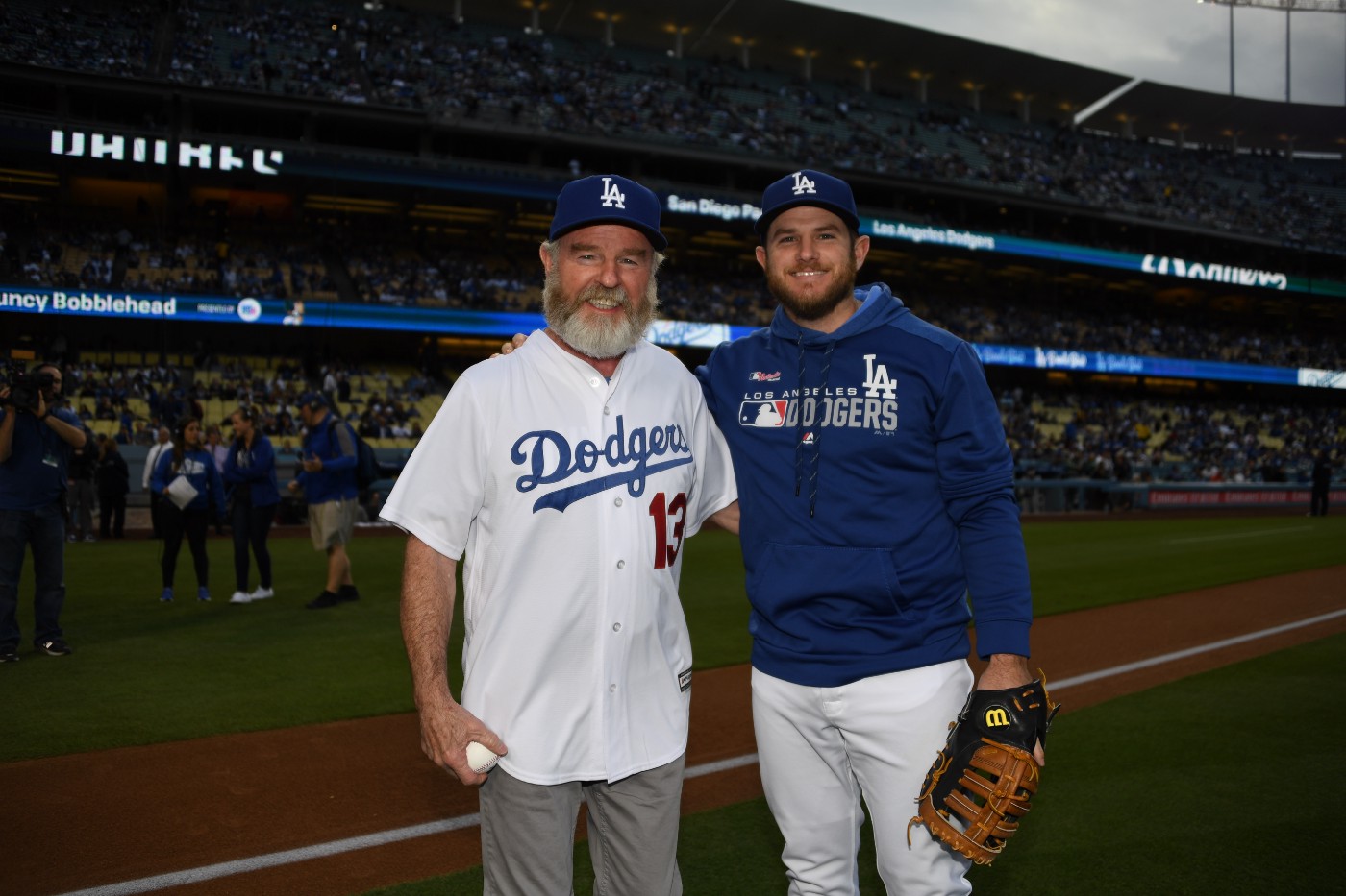 maxwell with his father