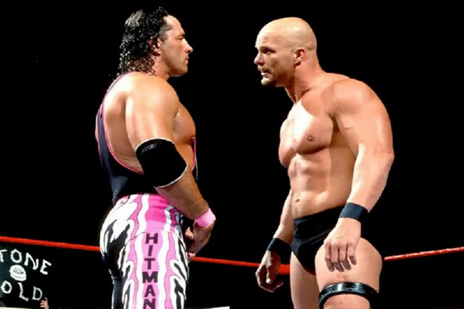 Bret Hart VS Stone Cold Steve Austin In WWE