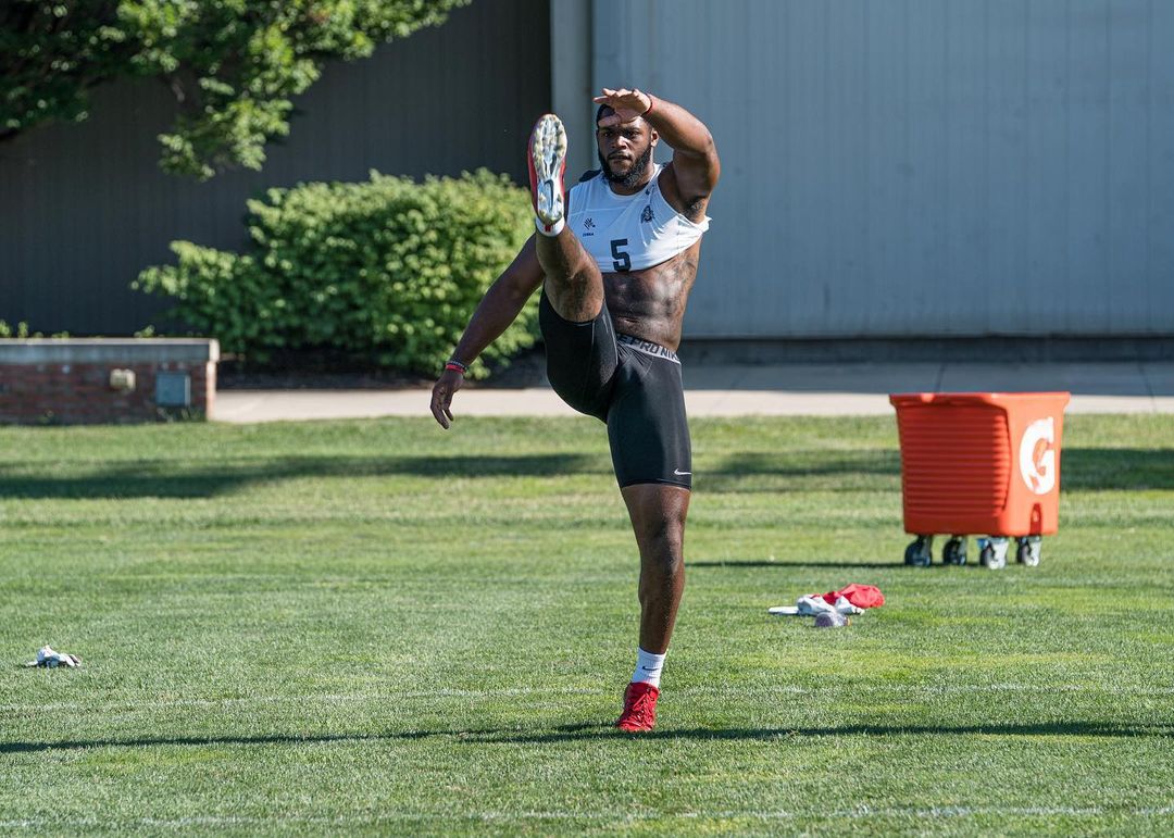 Baron Browning working Out For Recovery