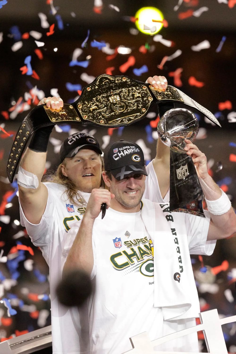 Green Bay Packers Aaron Rodgers After The Super Bowl Victory 