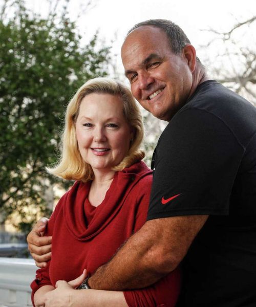 Bruce Matthews And His Wife Carrie