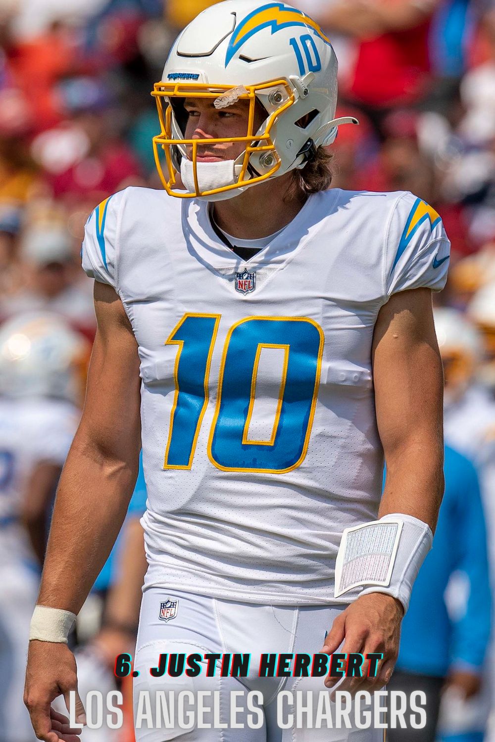 Justin Herbert, Quarterback For The Los Angeles Chargers 