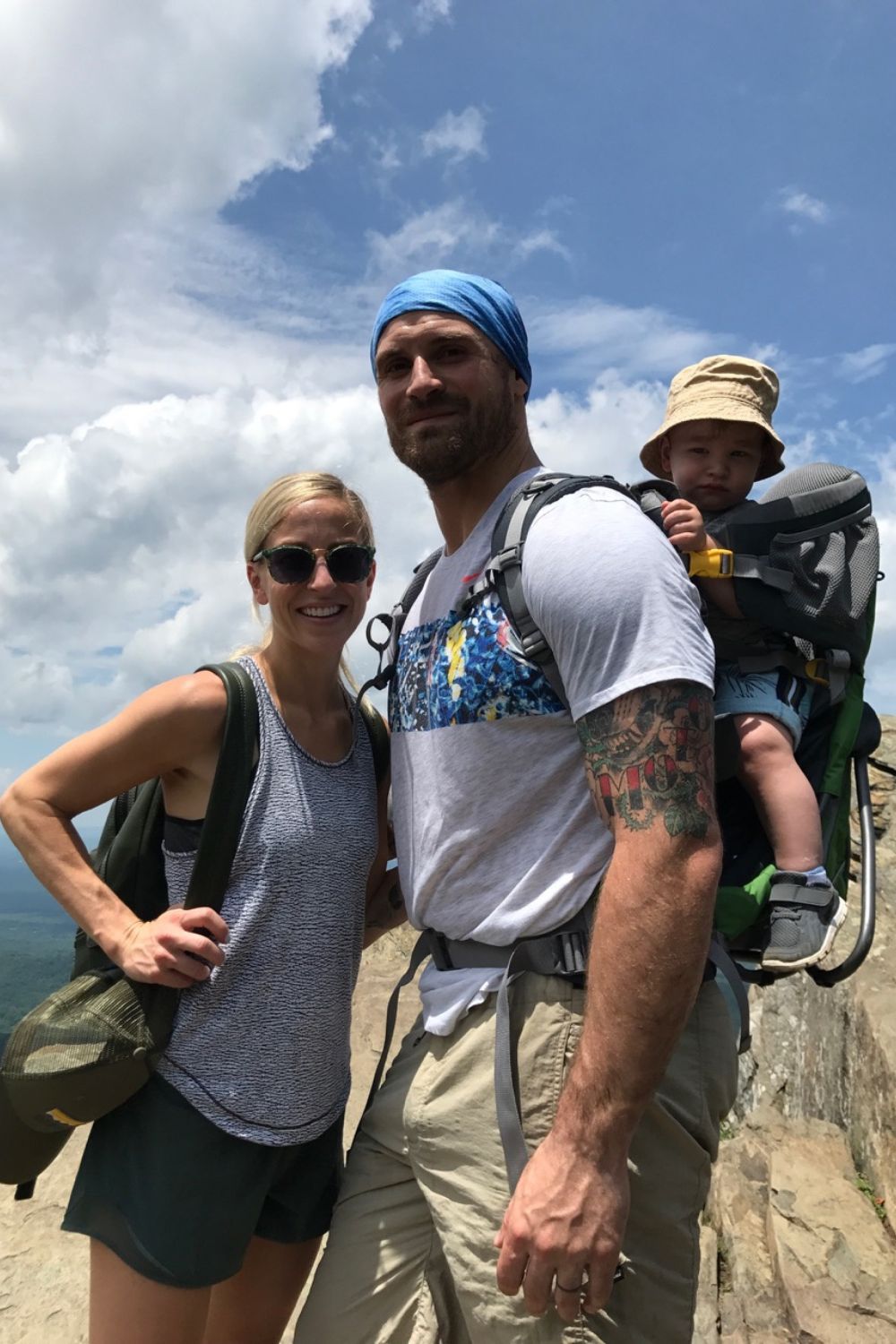Super Dad Chris Long With His Wife and Kid