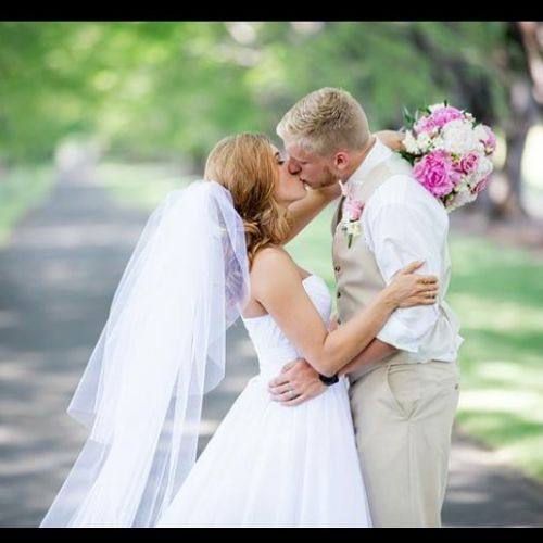Cooper Kupp And His Wife Anna At Their Wedding