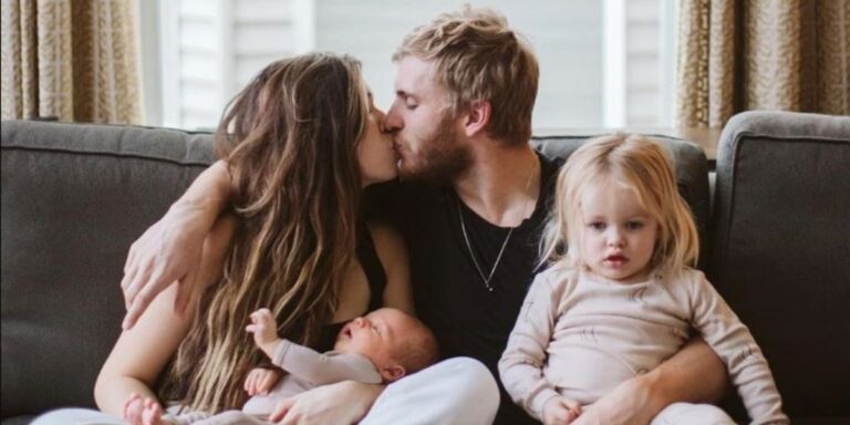 Cooper Kupp With His Sons And Wife